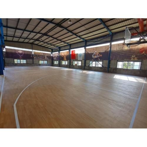 Wirtschaftliche Indoor -PVC -Basketball -PVC Sportböden