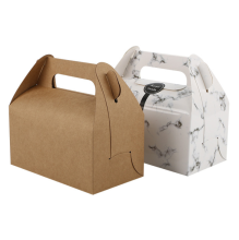 In Stock Eco-Friendly Portable Recyclable Paper Meal Box & Cupcake Boxes - Caja de Pastel