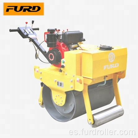 FYL700C Big Steel Drum Mini compactador de rodillos de asfalto