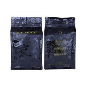 Material reciclado de bolsa de café premium de 16 oz