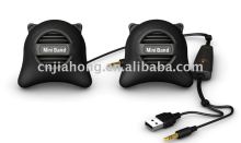 3.5mm Jack USB Digital Stereo Multi Media Mini Speaker with Amplifier