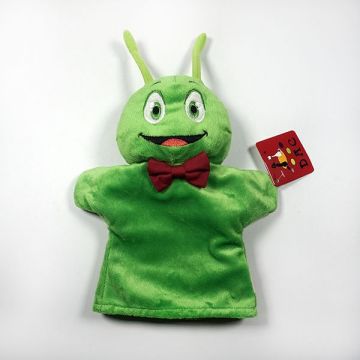 plush cartoon animal hand puppet