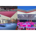 ITTF ได้รับการรับรอง PVC Floor Table Tennis Sport Flooring