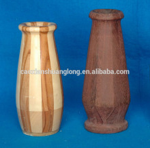 New handicraft home decoration wood vase