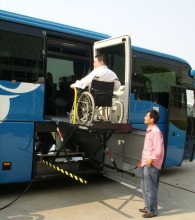 WL-UVL Series Under Vehicle Hydraulic Wheelchair Lift for Bus