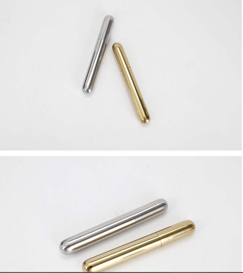 Factory CNC Turning Custom Size Aluminum Anodized Single Cigar Tube