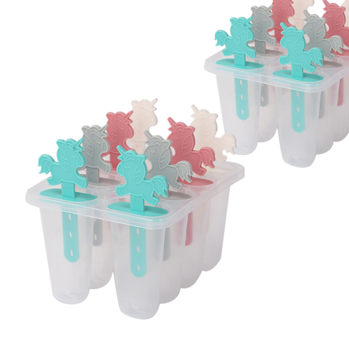 Πλαστικά με κινούμενα ζώα Επαναχρησιμοποιήσιμο 8 μούχλα πάγου πλέγματος