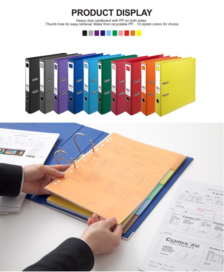 New business sales data sheet plastic cardboard file folder