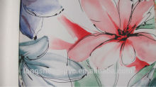 Flower PVC Printing Leather