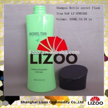 secret flasks empty shampoo bottles 300ML and 750ML