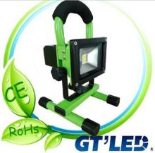 Portable floodlight--10w rechargeable light,garden working ligh