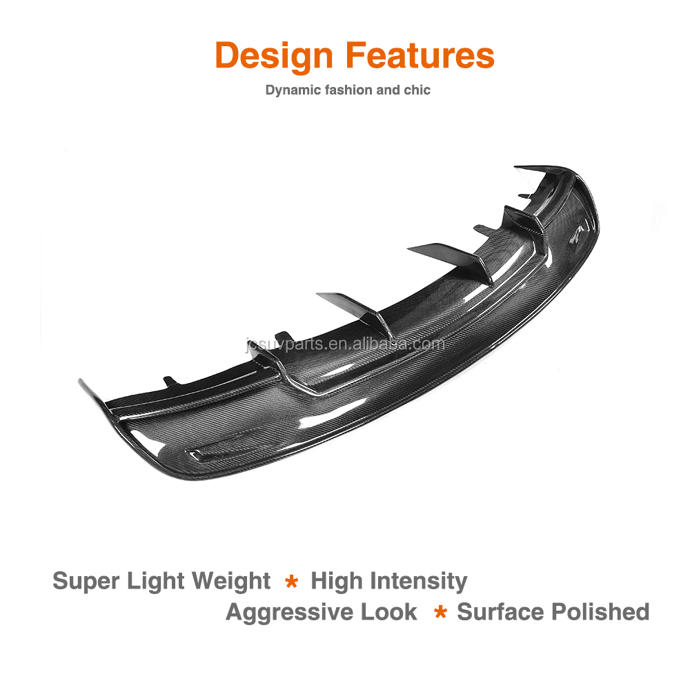 Carbon Fiber Rear Bumper Diffuser for Tesla Model S 2012-2016 body kit