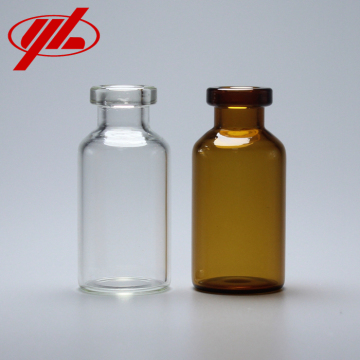 5ml Clear or Amber Tubular Glass Vials