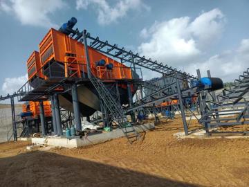 Eccentric Shaft Vibrating screen for Mining