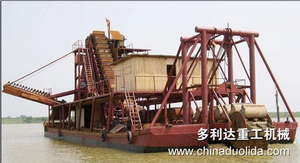gold panning ship
