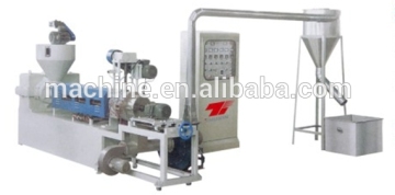 waste plastic granules making machine