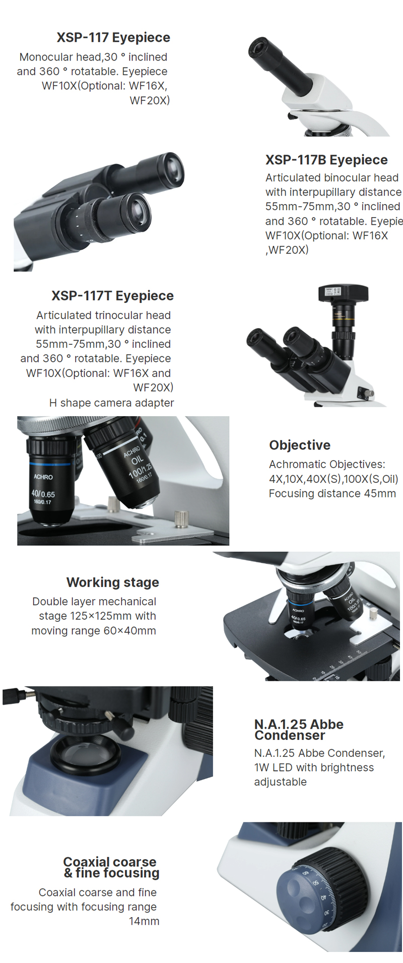 Wf16x Student Biological Microscope Kit For Lab