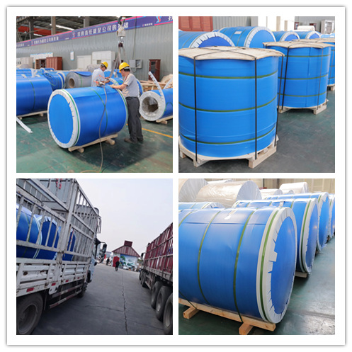 aluminum pipe jacket Polysurlyn Aluminium Coil 3004H14 jacketing with moisture barrier polysurlyn