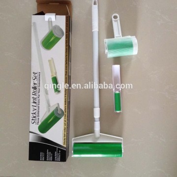 3PCS Made in Ningbo lint remove fashion style replaceable lint roller