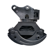 Efficient Excavator Grapple Attachment