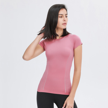 Nouveau design à manches courtes Femmes Equestrian Tops