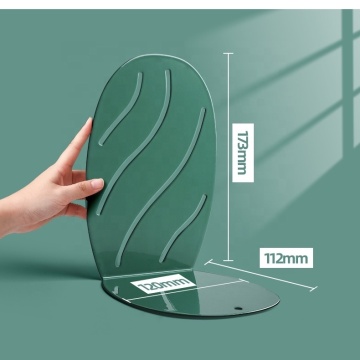 L-shaped book stand for students' books stand shelves