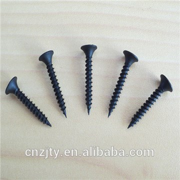 black galvanized dry wall screw , drywall screw with black phosphating from Haiyan