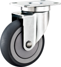 American Medium Duty Electrophoresis Top Plate No Brake TPR Single Ball Bearing Caster Wheel