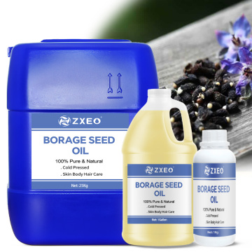 Wholesale Pure Organic Cold Pressed Borage Seed Oil