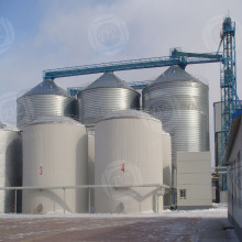 Ore powder resource storage silo