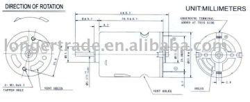 Micro DC motor