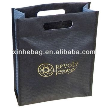 die cut handle non woven trade show bags