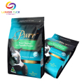 Kvalitet Custom Flat Bottom Pet Food Packaging Manufacturers