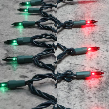 UL Standard 100L Incandescent Mini String Light - Outdoor Use Christmas Decorative Lights