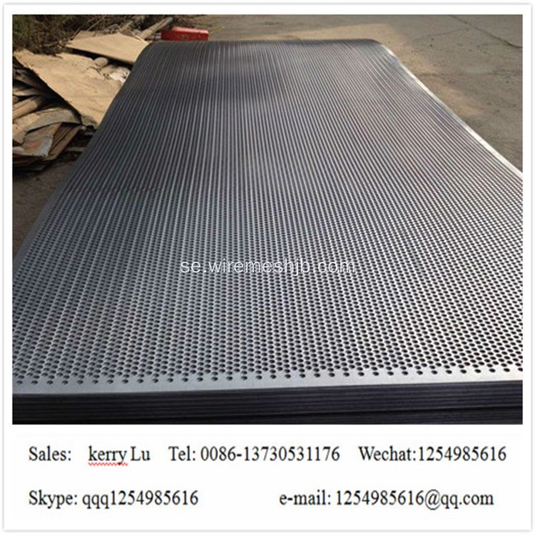 Round Hole Perforated Metal Mesh