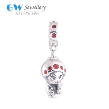 Pendants Sterling Silver Beijing Opera Characters Charm Best Silver Jewelry