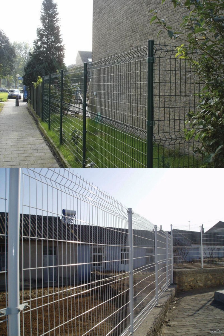 Metal wire high security fence systems