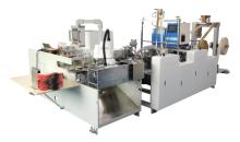 Handle gluing machinery for paper bags
