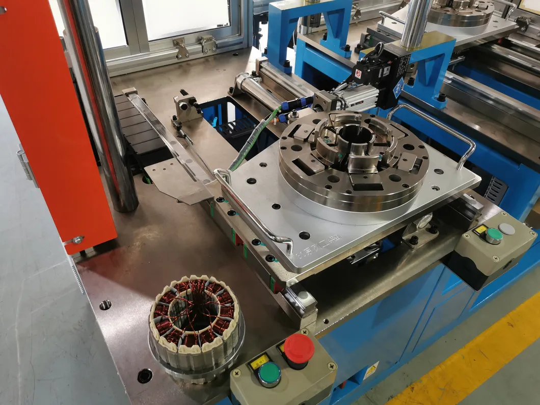 Double Station Stator Round Press Machine