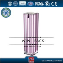 square flat shoulder lotion bottle, pink square cosmetic bottles,fancy lotion bottles