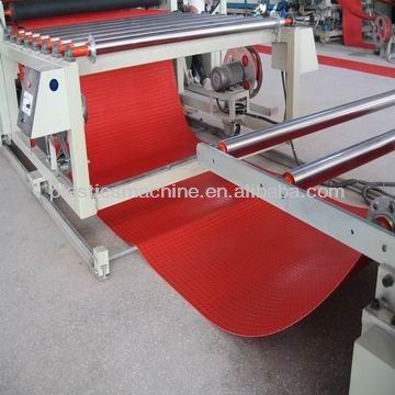 PVC floor mat machine