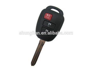 Original car key shell for Toyota 3 Button car key case remote controller case Auto Key Shell