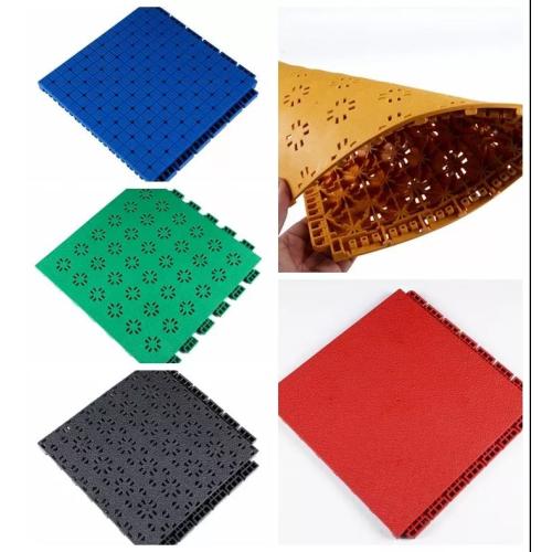 indoor and outdoor interlock tiles elastic material