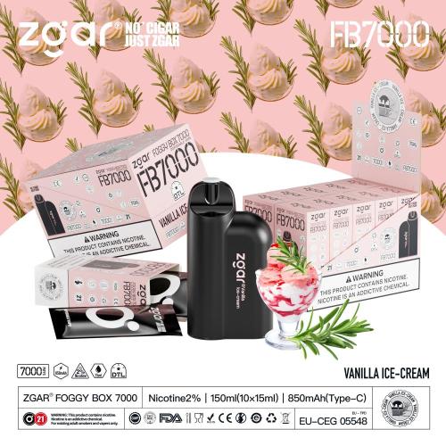 ZGAR FOGGY Box 7000 descartável vape atacado