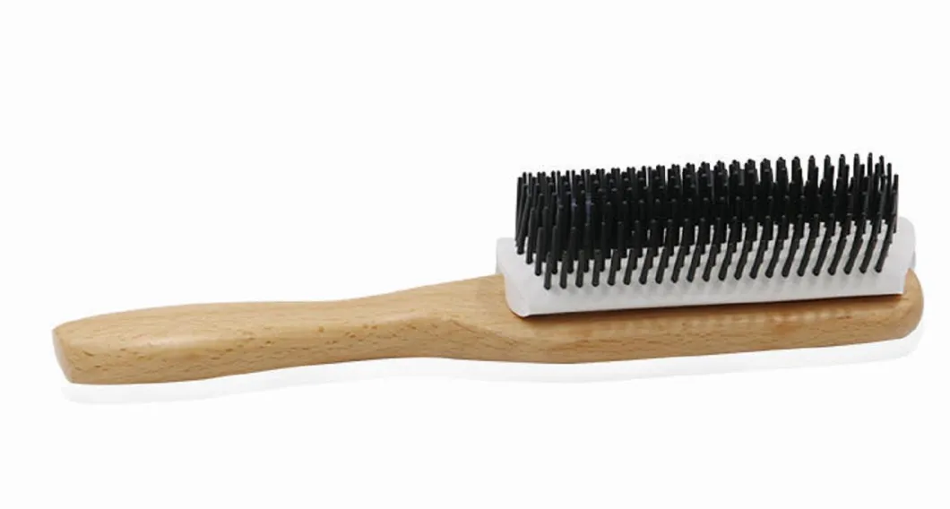 Eco-Friendly Bamboo Paddle Hair Brush for Fast Blow Drying