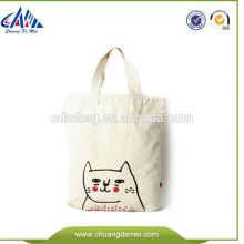 washable white color thin cotton gift bag