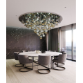 Project Crystal Chandelier de décoration moderne personnalisée