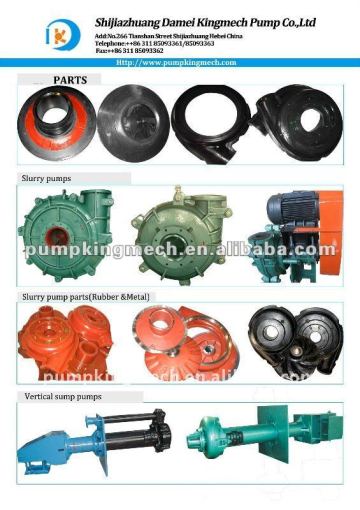 gland seal slurry pumps