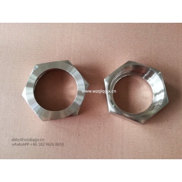 Sanitary Hex Nut Union dengan RJT Standard