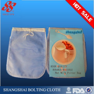 Economic professional nylon mesh food grade nut milk bag